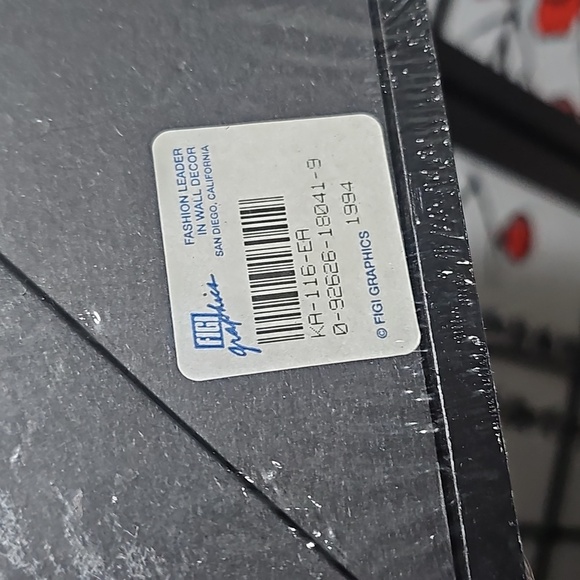 Fiji Graphics Vintage Hanging Frame New - Picture 3 of 5